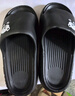 稻草人拖鞋男女居家用秋冬洗澡厚底浴室内外穿情侣防滑静音凉拖 黑46-47 实拍图