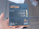 闪迪（SanDisk）ssd固态硬盘 NVMe M.2接口 AI台式机存储 笔记本升级硬盘 原厂颗粒不虚标不掉速 SN7100 | PCle4x4 7250MB/s 顶配容量 【4TB】 实拍图