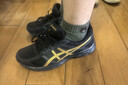 亚瑟士ASICS男子缓震透气跑鞋 GEL-CONTEND 4 黑色/金色 44.5  实拍图