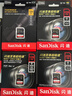闪迪（SanDisk）256GB SD内存卡 4K V30 U3 C10 相机存储卡 读速200MB/s 写速140MB/s 微单/单反相机内存卡 实拍图
