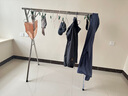 华恺之星晾衣架落地折叠阳台晒衣架不锈钢伸缩晒被子架衣架YJ67双杆1.6米 实拍图