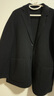 优衣库合作款/男装女装针织茄克/外套夹克西装25秋冬新款480812 09 黑色 L /175/100A 实拍图
