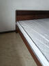 杜沃 实木床双人床1.8m北欧简约主卧室大床胡桃色家具1.8米*2米框架款 实拍图