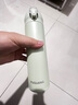 富光保温杯大容量轻量水杯男女学生316不锈钢车载弹盖杯年货礼品定制 庭芜绿【316不锈钢+滤网】500ml 实拍图
