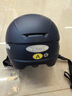 野马（YEMA）3c认证新国标A类365S电动车头盔男女加大码大号大头围冬季四季通用摩托车安全帽 皮亚蓝配透明长镜 实拍图