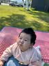 微狮牧尼婴儿棉服秋冬季新生儿保暖哈衣宝宝三层夹棉棉袄外出冬装 实拍图