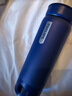 飞利浦 (PHILIPS)烧水杯便携式热水壶恒温杯电热水杯加热水杯烧水壶电热水壶保温杯加热杯三代 0.42L 全新升级【恒温】烧水杯 深蓝色 实拍图