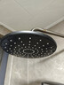 四季沐歌（MICOE）增压淋浴花洒喷头顶喷 加压浴室顶喷大面板出水圆形顶喷【雅黑】 实拍图