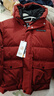 波司登（BOSIDENG）25年新款男女儿童短款5A抗菌4防面料大兜连帽羽绒服T250246915DS 深雅红|1697 150 /72 约 140-150cm 36kg 实拍图