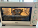 美的（Midea）35L家用多功能空气炸锅电烤箱一体机 热风空气炸/独立控温/均匀烘烤/热风循环 PT3515 实拍图