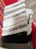 Calvin KleinCK 男士棉质平角内裤 3条套装 LV00NB4389 MP1黑/灰/白 M 实拍图