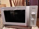 美的（Midea）快捷微波炉 家用小型 360°转盘加热 旋钮操控 易洁内胆（M1-L213B） 实拍图