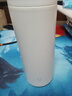 米家 保温杯 316不锈钢水杯 男女士杯子 大容量茶杯便携 350ml白色 实拍图