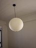 PIHOVO野口勇日式吊灯现代简约卧室吊灯法式中古艺术餐厅灯 D70CM【黑色线+底座】 实拍图