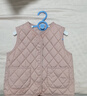 优衣库婴幼儿宝宝PUFFTECH空气棉服可机洗背心马甲25新款478428 10 水粉色 110 实拍图
