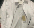 HLA海澜之家长袖衬衫男大码商务挺括利落正装衬衣男 漂白39 HNCAW3Y007A 41 175/96A(41)推荐149~160斤 实拍图