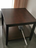 豪瑞森简约家用小茶几边几客厅角落迷你沙发边桌侧边小方桌中式方几角几 黑胡桃色50*35*54实木桌腿 实拍图