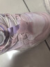 回力（Warrior）儿童棉鞋女童公主风加绒运动鞋冬季保暖跑步鞋WZ-C223L 粉红/米35 实拍图