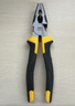 得力（deli）双色胶柄钢丝钳老虎钳多功能钢丝钳断线钳虎口钳子电工夹持8英寸 实拍图