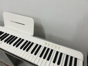 贝琪（Betsy）B190磁吸钢琴88键成人便携式电钢琴学生幼师折叠手卷电子钢琴 熊猫白+果冻琴包 实拍图