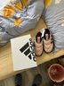 adidas ADIPUFF面包鞋柔软舒适保暖棉鞋秋冬阿迪达斯官方轻运动   卡其色/黑色（推荐选大半码）   38 实拍图