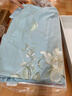 富安娜床上四件套 60S长绒棉刺绣套件 100%纯棉床单被套 单双人 203*229cm风雅 实拍图
