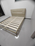 京东京造家居潮汐真皮床 头层牛皮实木框架 主卧双人床1.8×2米 实拍图