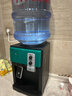 米立尔迷你型台式饮水机家用小型冷热两用宿舍用桶装水制冷制热饮水器桌面简易应水机学生寝室新款矿泉水 【温热】绿色 实拍图