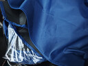 雨航（YUHANG）户外雨衣一体成人雨披单人连体骑行电瓶电动摩托车加大加厚 蓝色 实拍图
