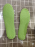 吸汗透气鞋垫军训防臭软弹净味运动除臭男士久站不累减震超软透气 超软运动鞋垫-绿底黑【1双装】 35-36 实拍图