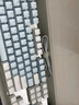 惠普（HP）GK400F机械键盘 办公电竞游戏专用有线 台式机笔记本电脑键盘鼠标套装 【银色冰蓝光 键鼠套装】茶轴 USB 实拍图