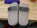 京东京造【糖果拖】拖鞋男士防滑轻便情侣防臭浴室拖凉拖鞋灰褐色40-41 实拍图