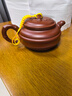 百年利永宜兴紫砂壶纯全手工原矿朱泥双线竹鼓壶功夫茶具泡茶壶200ml 实拍图