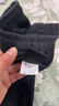 安踏（ANTA）男裤休闲运动裤卫裤男秋冬季加绒加厚保暖跑步休闲裤男士长裤子 【字母logo款-平口】基础黑7304-3 L /175 实拍图