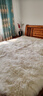 加大羊皮床垫皮毛一体双人褥子冬季加厚防潮保暖床毯家用长毛床毯 白色 澳洲羔羊皮毛 1.8x2米 实拍图