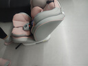 Heekin德国 儿童安全座椅汽车用0-4-12岁婴儿宝宝360度旋转ISOFIX硬接口 时尚粉(ISOFIX+360度旋转) 实拍图