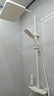 惠达（HUIDA）淋浴花洒全套花洒套装卫浴花洒增压浴室精铜淋浴器家用HE662奶白 实拍图