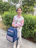Edison爱迪生小学生书包女护脊减负防下坠1-3-6年级反光儿童背包L38-3 实拍图
