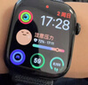 Apple/苹果 Watch Series 10 智能手表GPS款46毫米银色铝金属表壳丹宁色运动型表带S/M MX203CH/B 实拍图