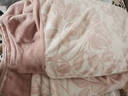 无印良品A类牛奶绒被套单件 冬季加厚保暖雕花绒双人被套被罩 200*230cm 实拍图