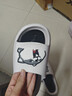安尚芬夏凉拖鞋男时尚户外穿运动居家舒适浴室防臭防滑软底拖鞋女情侣鞋 黑白（汪星人） 40-41 【适合39-40】 实拍图