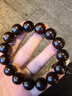 今古楼印度小叶紫檀手串沧桑酒红金星高密老料15MM男款佛珠檀香木手链 JM7891 实拍图