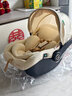 怡戈（Ekobebe）小元宝新生婴儿提篮式儿童安全座椅汽车用宝宝便携车载提篮奶酪白 实拍图
