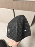 速比涛（Speedo）硅胶泳帽长发泡泡帽防水护耳游泳帽 黑色 实拍图