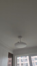 欧普（OPPLE）风扇灯吊扇灯护眼全光谱智控LED照明Ra95餐厅卧室灯包安装 冰风白 实拍图