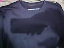 龙牙（Dragon Tooth）二代龙牙秘刃圆领长袖T恤加强版舒适户外运动休闲百搭内穿外穿 极夜黑 L (180/100A) 160-175斤 实拍图