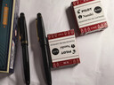 PILOT百乐78G钢笔礼盒套装学生专用练字复古铱金笔可换墨囊成人高档送礼用 黑色（配上墨器1个+黑墨胆12支） M尖/约0.6-0.7mm练字专用 实拍图