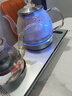 FUNORK全自动上水电热水壶电茶壶泡茶专用烧水器茶台烧水壶一体机茶桌茶几嵌入式茶具 保温款不锈钢色（37x20cm） 实拍图