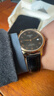 万晨手表带男女真皮表带蝴蝶扣代用天梭浪琴卡西欧dw皮表带黑色19mm 实拍图