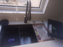 JOMOW水槽5.0加厚厨房大单槽一体盆304不锈钢洗碗池槽多功能洗菜盆GL/d 75*46【5.0加厚】耐磨耐刮 【默认发右下水】左下水需下单备注 实拍图